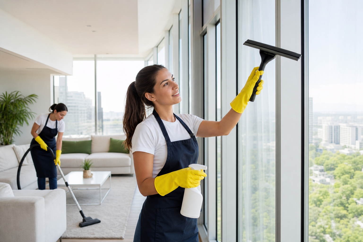 One off and spring cleaning services