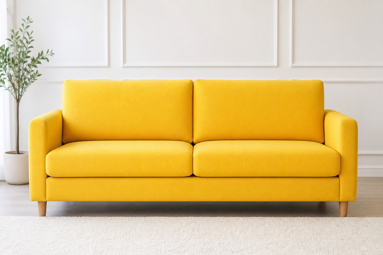 After couch cleaning result